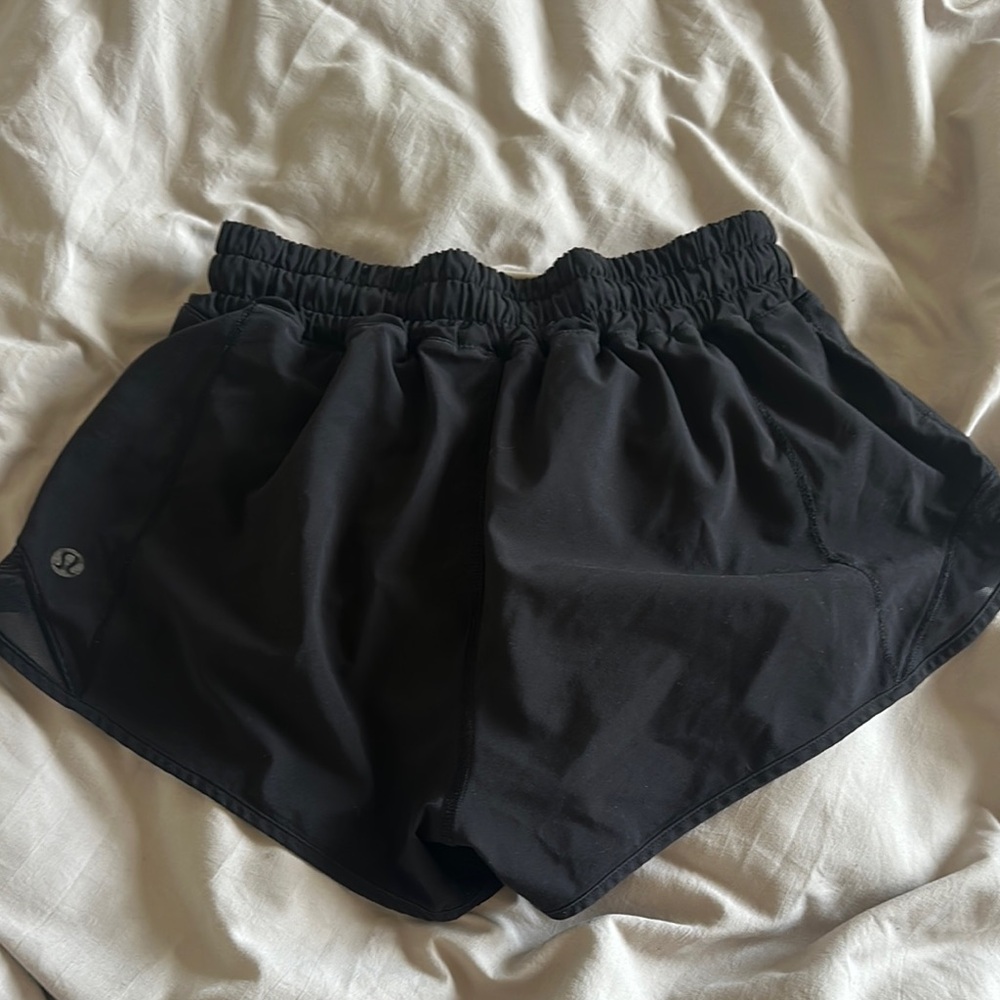 lululemon athletica Black Athletic Shorts Lightweight Performance